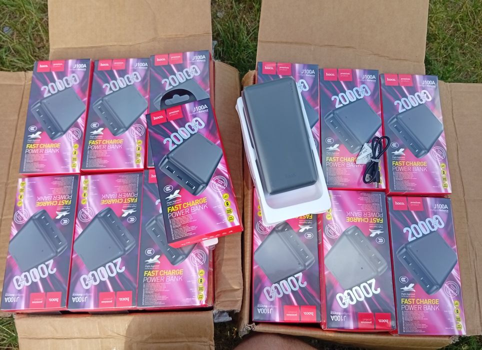 Є ОПТ.Повербанк(power bank) HOCO  J100A 20000мАг для ЗСУ/при відключеннях світла