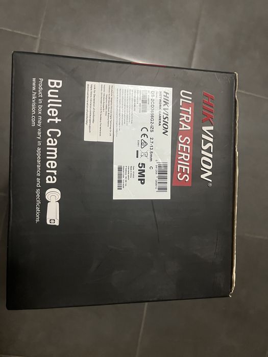 Câmara Bullet IP da gama PRO, Resolução…