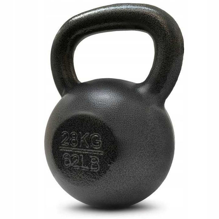 Kettel kettlebell 28kg kula hantla odważnik hantel żeliwny żeliwna