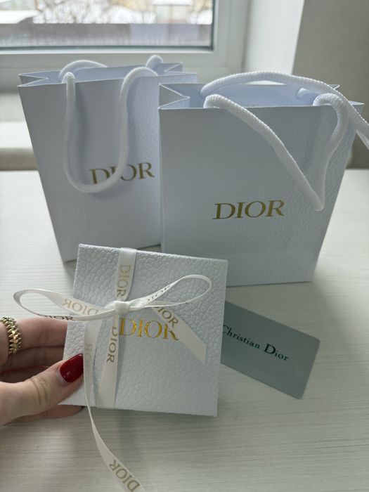 Сережки Dior з жемчугом золоті