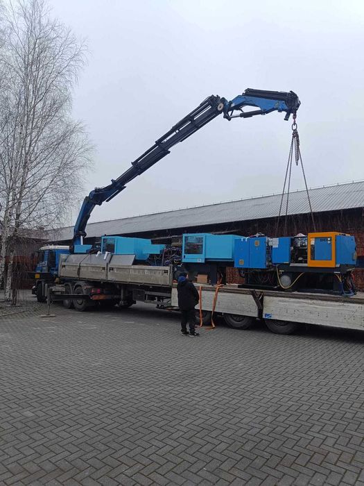 Transport HDS, Usługi dźwigowe,dźwig 12ton, wysięg 15,9/24 m, Gabaryty