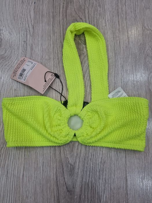 Góra od stroju kąpielowego stanik neonowy nowy missguided XXS