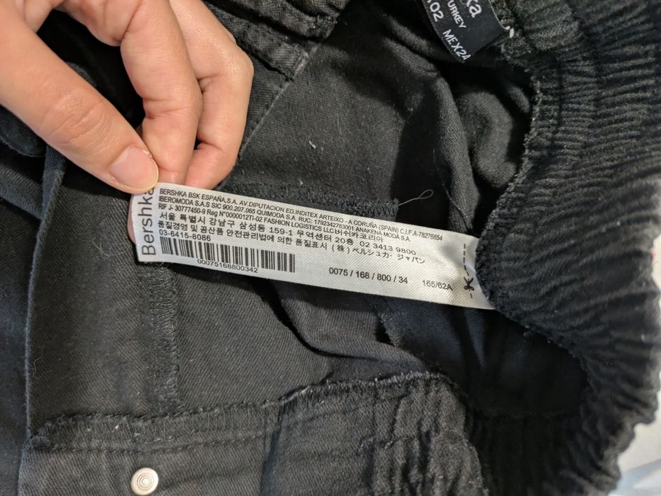 Calças Cargo - Bershka