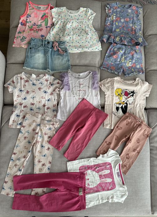 Футболка велосипедки набір шорти спідниця Reserved H&M F&F