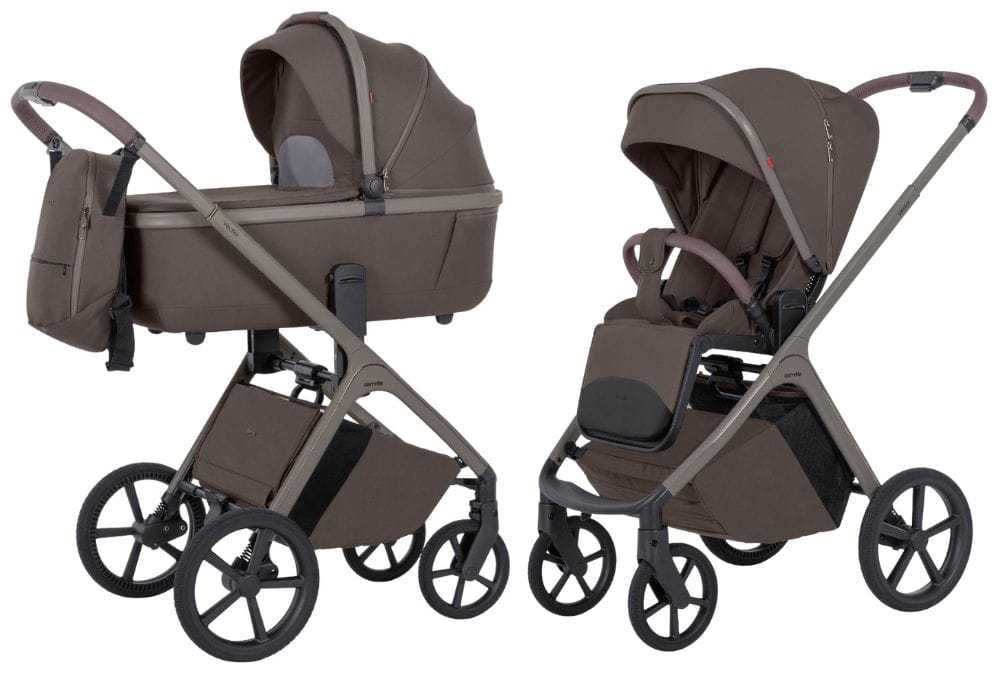 CARRELLO VECTOR CRL-6550 wózek dziecięcy 2w1 | Coffe Beige