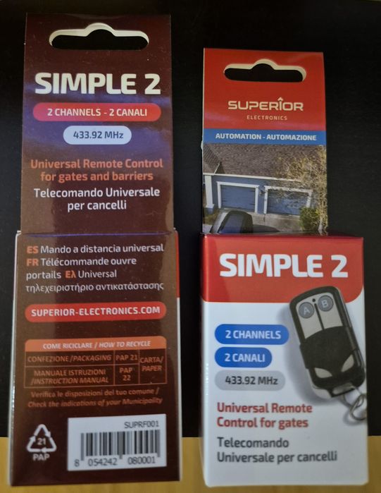 Automatic Gate Remote Control - New64751163879555120