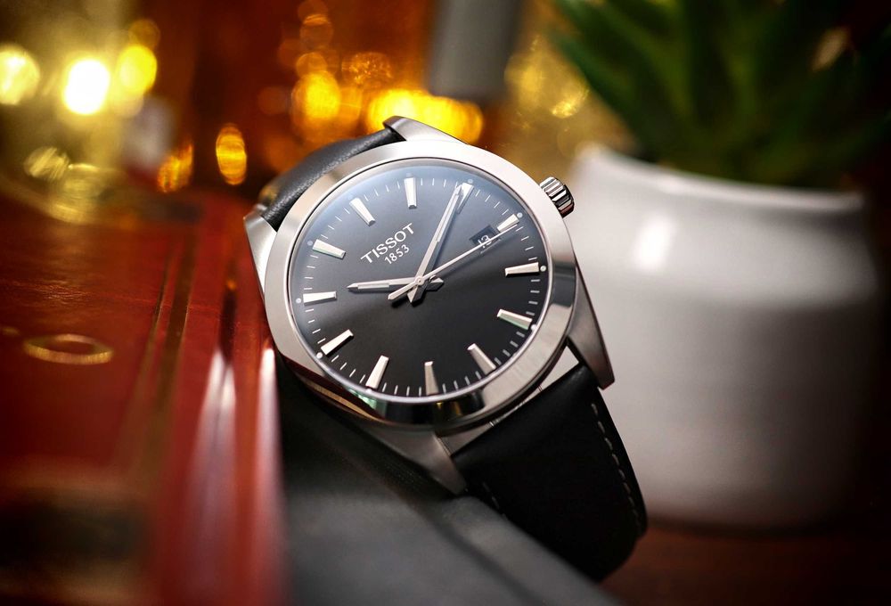 Tissot Gentleman T127.410.16.051.00 Klasyczny Męski Zegarek Swiss Made