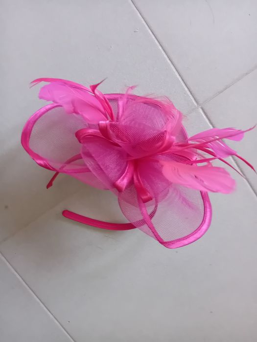 Acessório bandolete fuscia