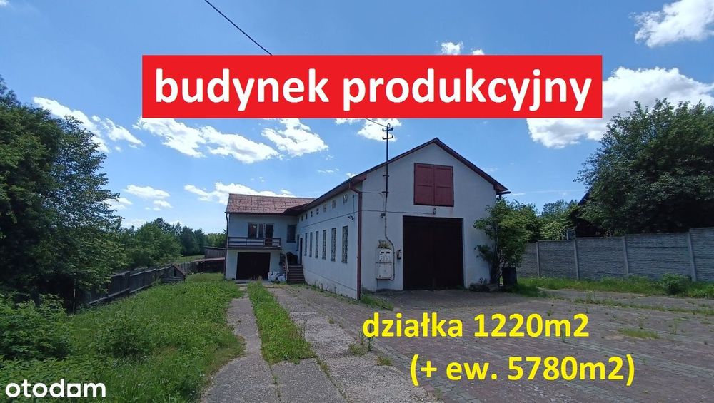 budynek produkcyjny przemysłowy usługowy Mostki