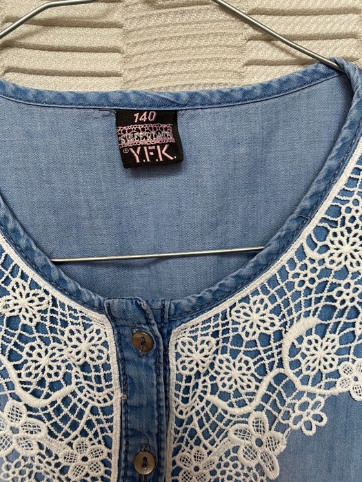 Sukienka 140 jeans