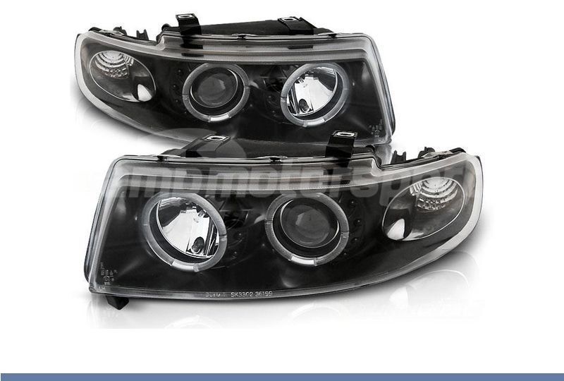 FAROIS DIANTEIROS ANGEL EYE PARA SEAT LEON / TOLEDO 1M