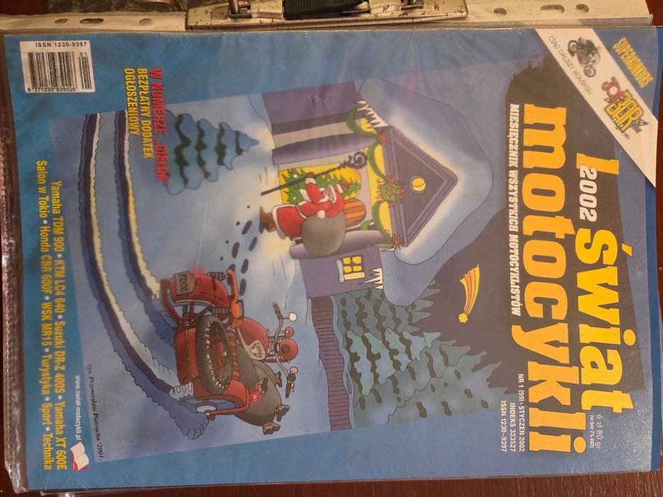 Czasopismo Świat Motocykli rok 2002