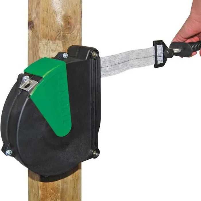 Zestaw bramowy do ogrodzeń elektrycznych Flexigate z taśmą, 7,5mx40mm