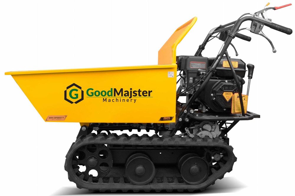 Wozidło gąsienicowe transporter mini wywrotka 300kg 7,0HPGMM-DP300TT