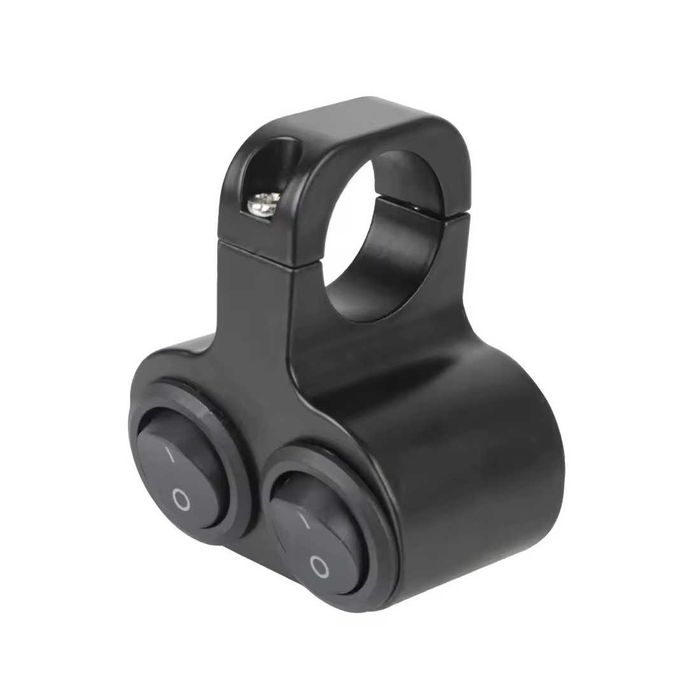 Interruptor alumínio duplo 2 posições - I e Off moto 22 mm