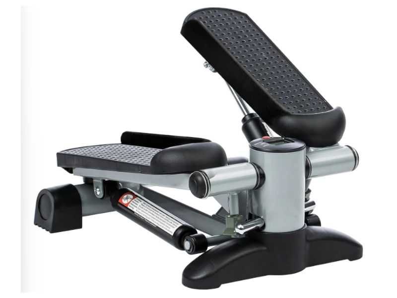 Міні степпер Ultrasport Swing Stepper з еспандерами фітнес тренажер