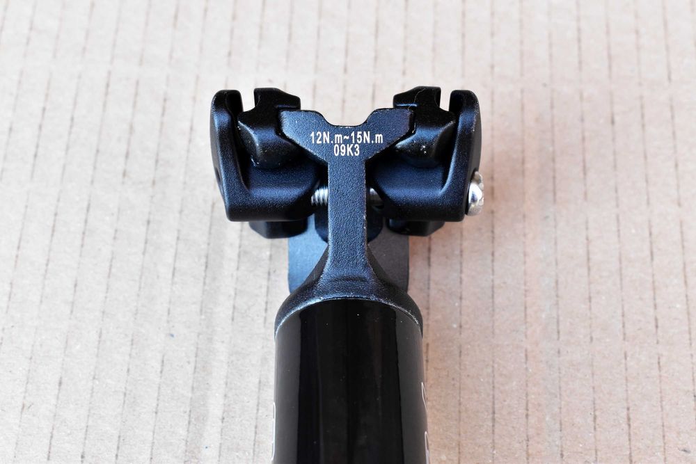 NOWA Sztyca 30,9mm x 350mm carbon karbonowa Torpado