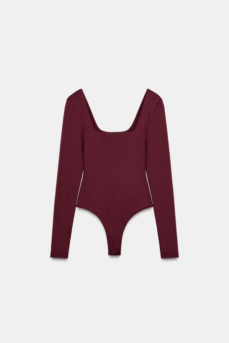 Боді Zara з квадратним вирізом