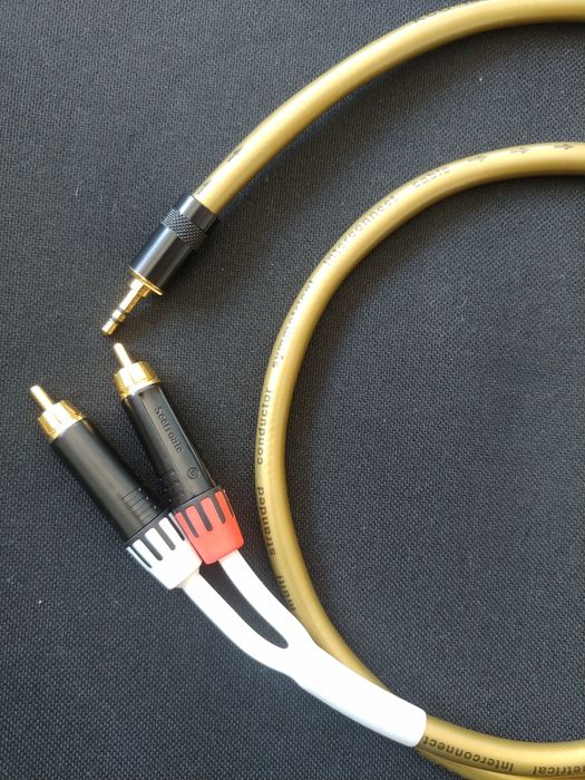 Kacsa 2xrca jack3.5mm 1m