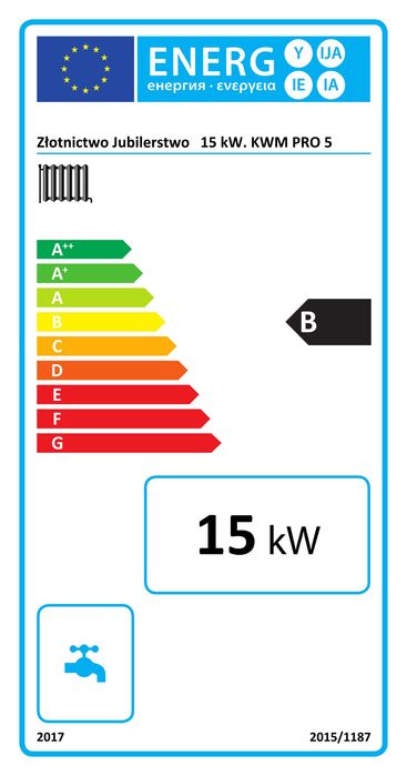 KOTŁY 15 kW do 150m2 Kocioł na WĘGIEL GROSZEK z PODAJNIKIEM Piec