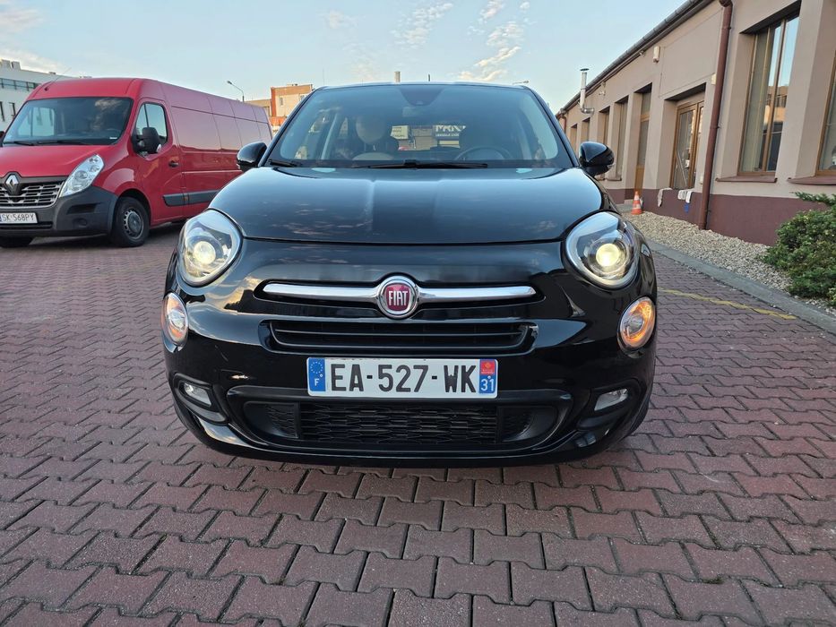 Fiat 500X FullOpcjaKsenonNaviKlimatronikRegulowaneZawieszenieSkorzanaTapicerka