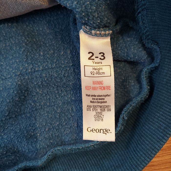 George новогодний свитер, свитшот р98. Костюм на Новий рік