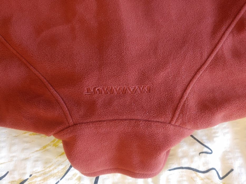 Bluza polarowa MAMMUT rozm. L kolor ceglasty