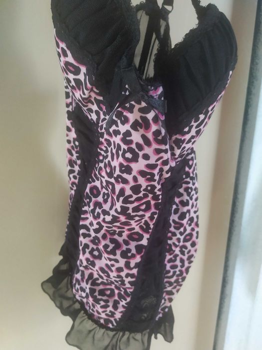 Corpete léopardo Rosa calzedonia S/M