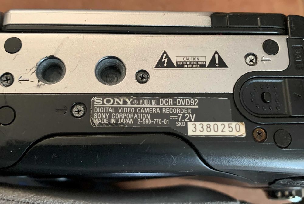 Conjunto de Câmeras de Vídeo Sony P/Peças