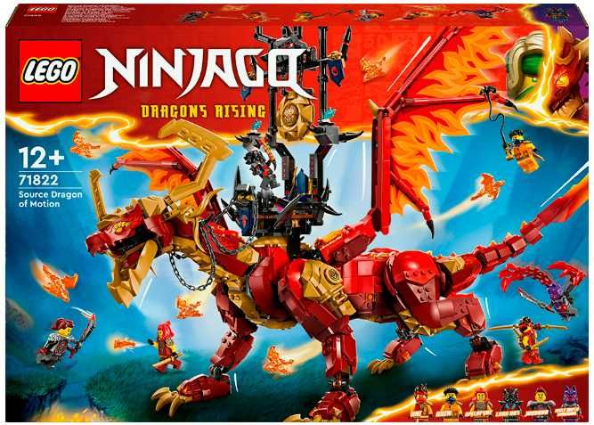 Lego Ninjago Першодракон руху Перводракон движения Лего Ніндзяго 71822
