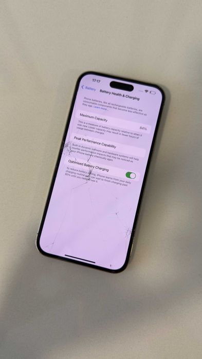 Apple iPhone 14 Pro Max 128GB 84% "dourado" + capa de proteção e carregador