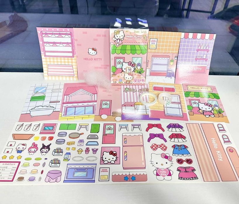 Інтерактивна гра книжка Toca Boca Hello Kitty, Kuromi, My melody