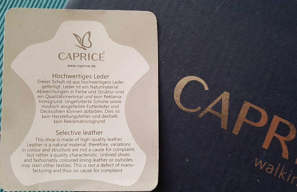 Baleriny Caprice r 39, IDEALNE na teższe stopy, MEGA wygodne, SKORA