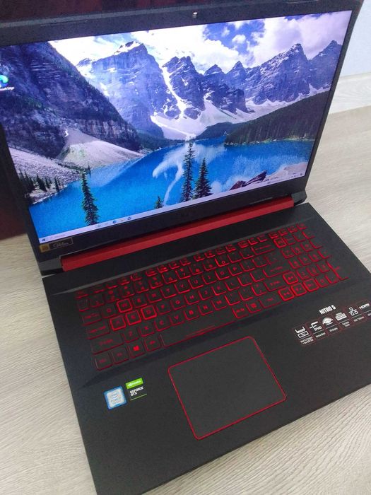Acer Nitro 5, i7 9750H, 1660TI, 17'3 cala. Super stan.