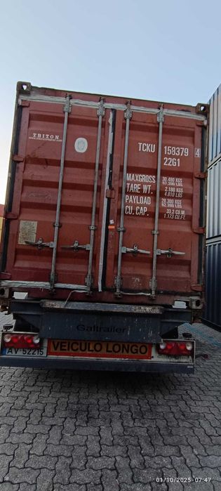 Contentor Marítimo 6 Metros (Entrega em Ourém incluída)