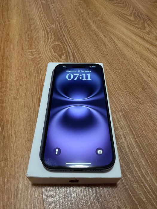 iPhone 16 128gb Black Neverlock