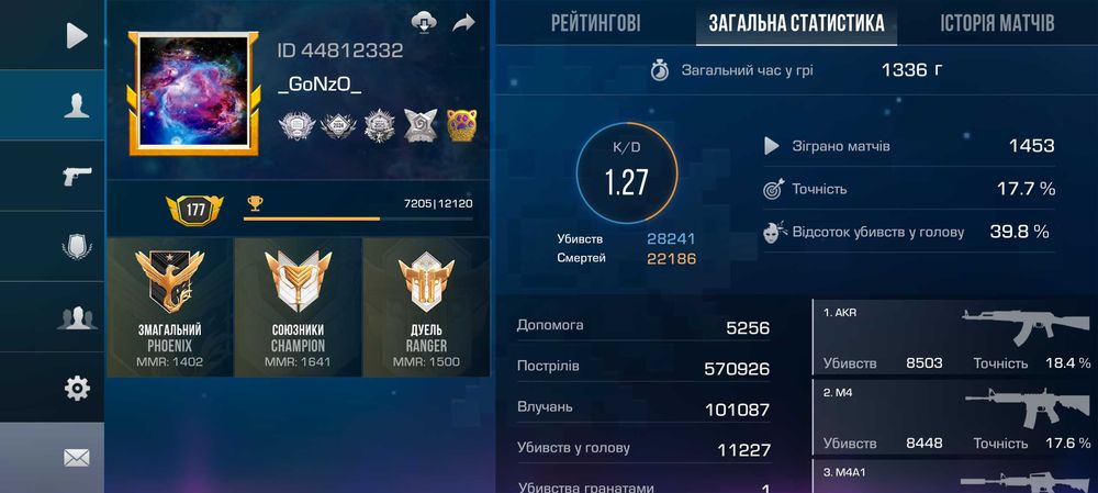 Продам акаунт standoff 2