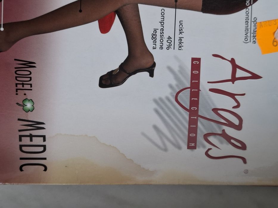 Czarne rajstopy 50 den, r.3