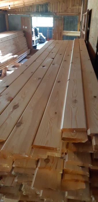 Імітація бруса 125×20×4м 2-йсорт, фальшбрус, вагонка виробництво