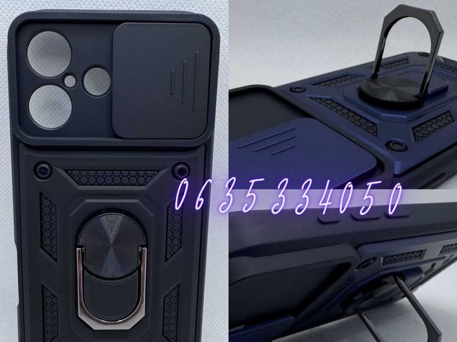 Противоударный чехол для iPhone 16 17 Air Pro Max кольцо магнит