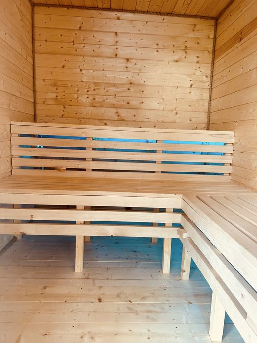 Na sprzedaż nowoczesny domek saunowy 6m x 3m
