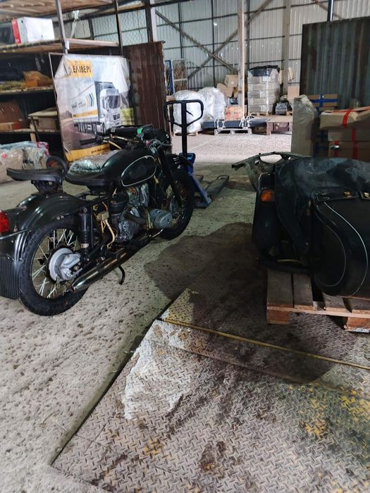 Новый мотоцикл урал , 1993 г.в