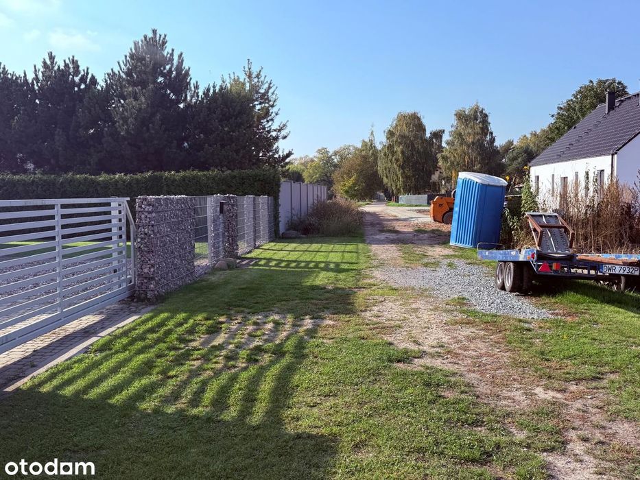 Żórawina | działka 844 m² | media | blisko Wrocławia