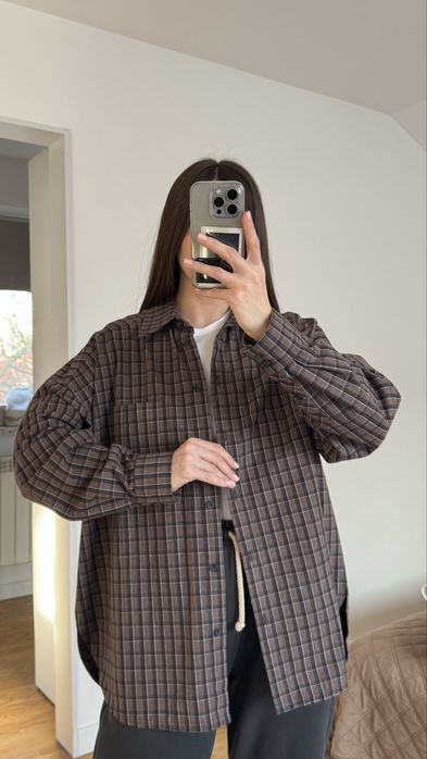 Сорочка в клітинку Ola український бренд