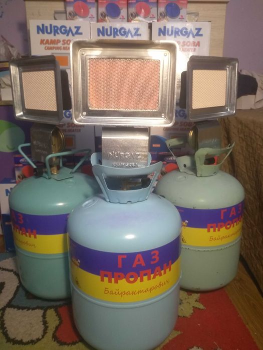 Газовий інфрачервоний обігрівач Nurgaz NG 309 газовый обогреватель.