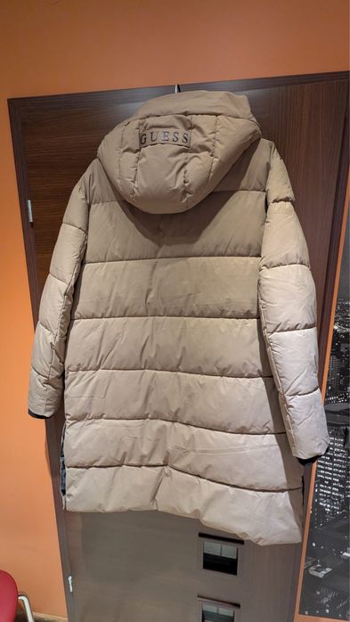 Zimowa kurtka GUESS męska rozmiar L, jak nowa