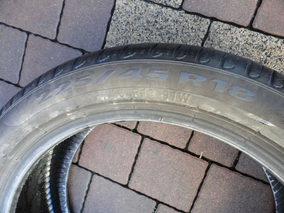 225/45R18 Pirelli Komplet 4 sztuki LATO 2023 rok