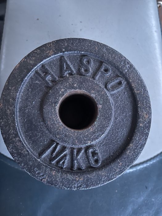 Obciążenie żeliwne 1.25 kg Haspo 4 szt