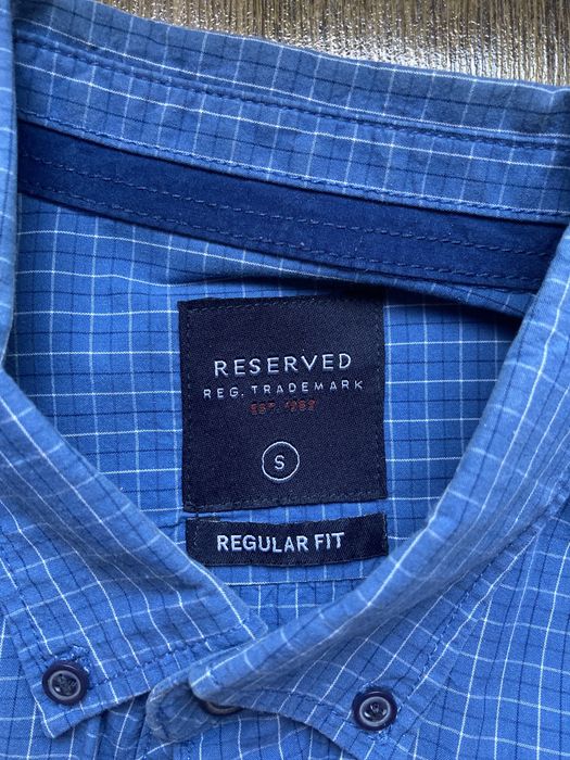 koszula reserved niebieska  długi rękaw rozm. M