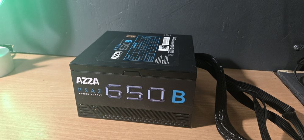Блок живлення AZZA 650B 80 Plus Bronze